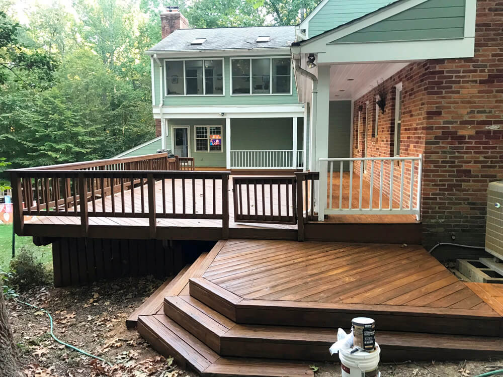 Regular Wood #2Porch Color Restoration (natural)